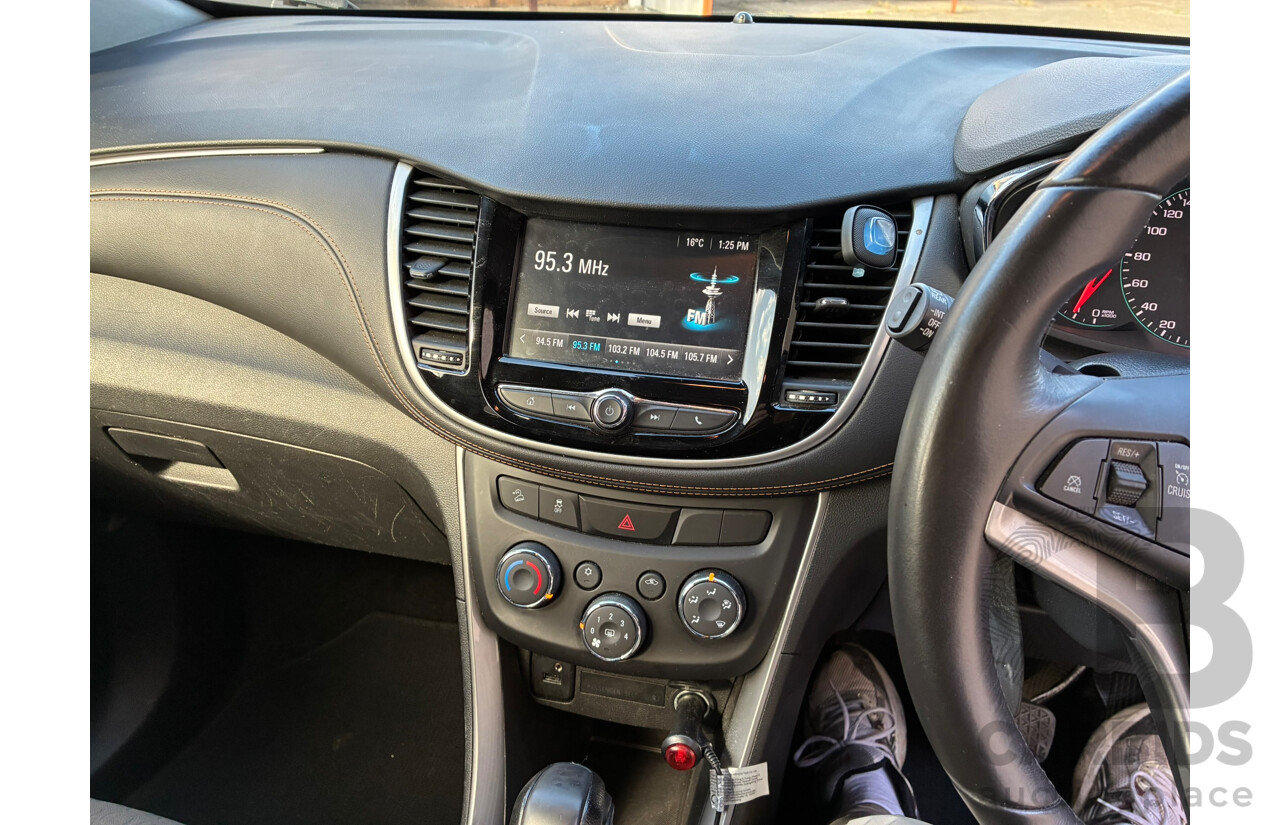 09/2017 Holden Trax LS TJ MY18 4d Wagon Blue Turbo 1.4L