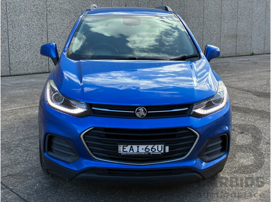 09/2017 Holden Trax LS TJ MY18 4d Wagon Blue Turbo 1.4L