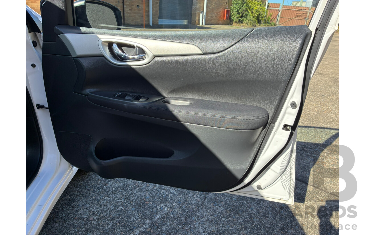 06/2016 Nissan Pulsar ST C12 Series 2 5d Hatchback White 1.8L
