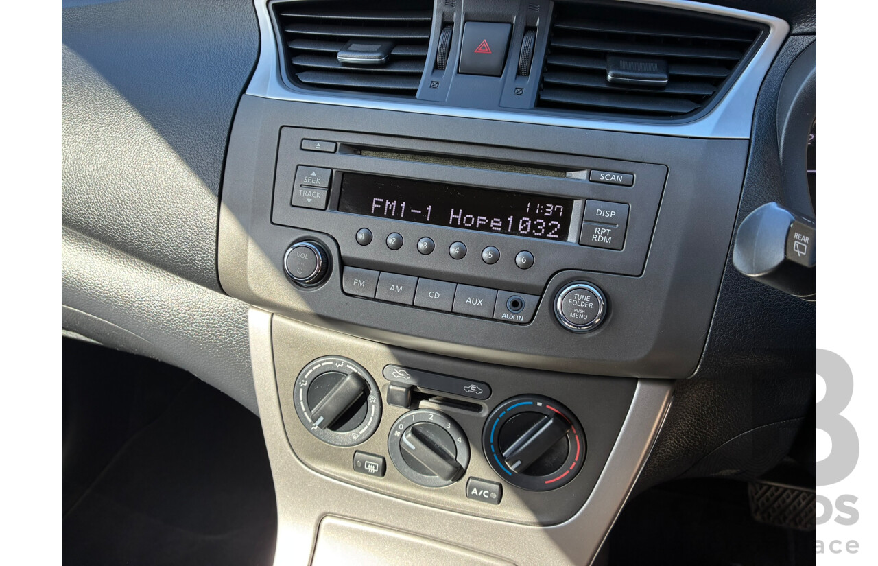 06/2016 Nissan Pulsar ST C12 Series 2 5d Hatchback White 1.8L