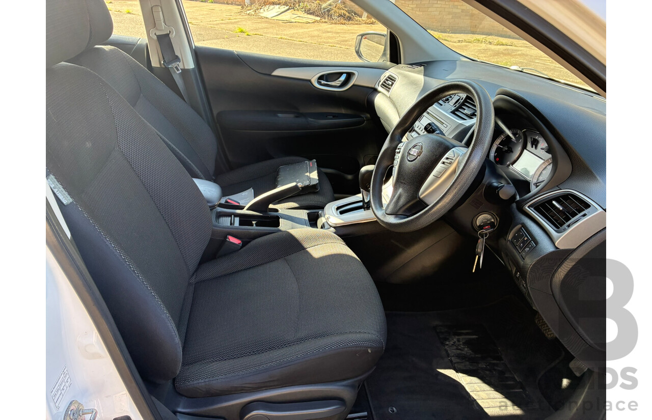 06/2016 Nissan Pulsar ST C12 Series 2 5d Hatchback White 1.8L