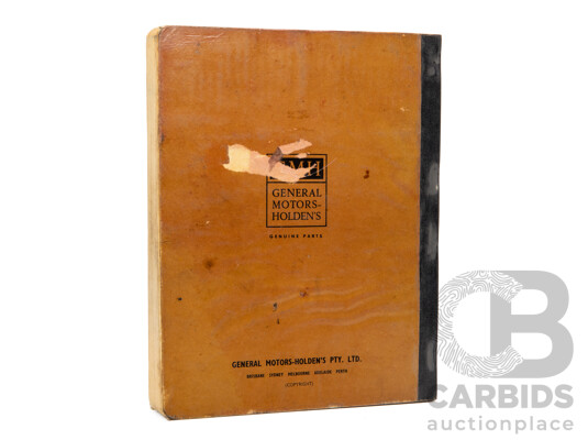 Vintage Holden 'EK Series' Shop Manual