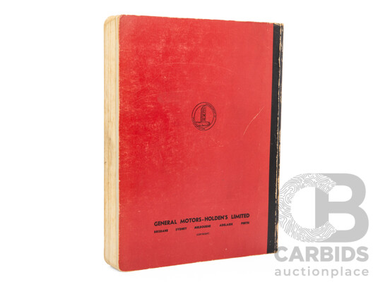 Vintage Holden 'FE and FC Series' Shop Manual
