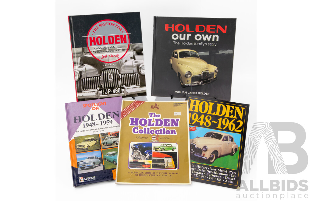 Collection of Five Holden Reference Books