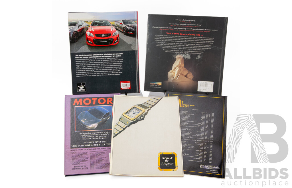 Collection of Five Holden Reference Books