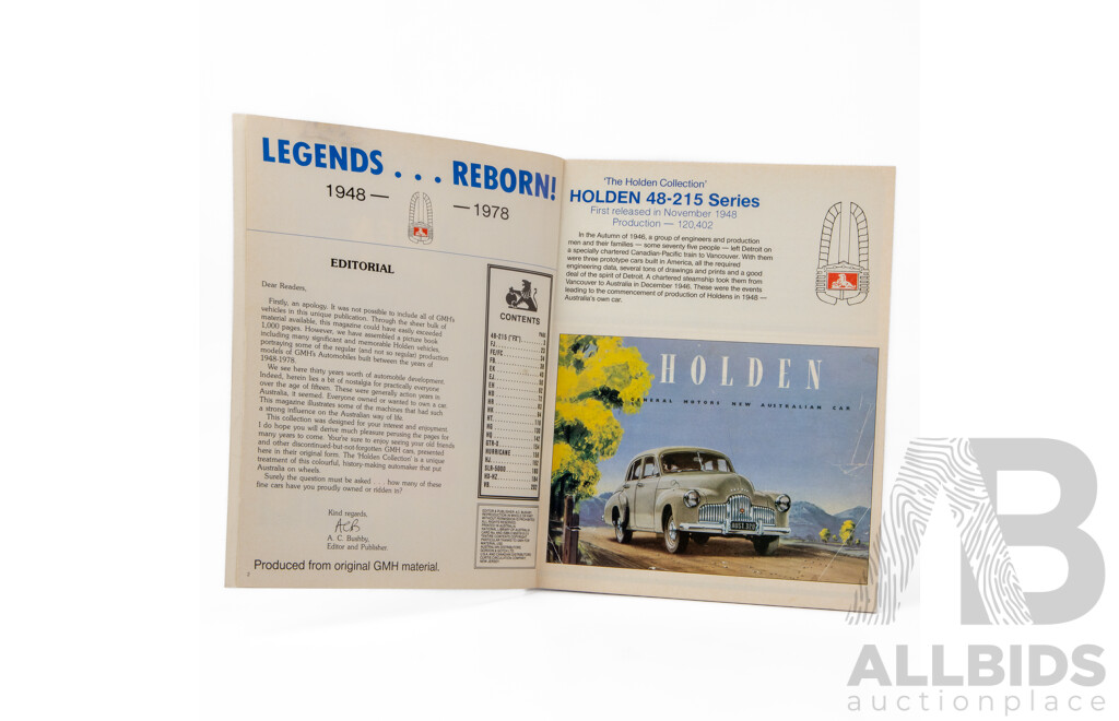 Collection of Five Holden Reference Books