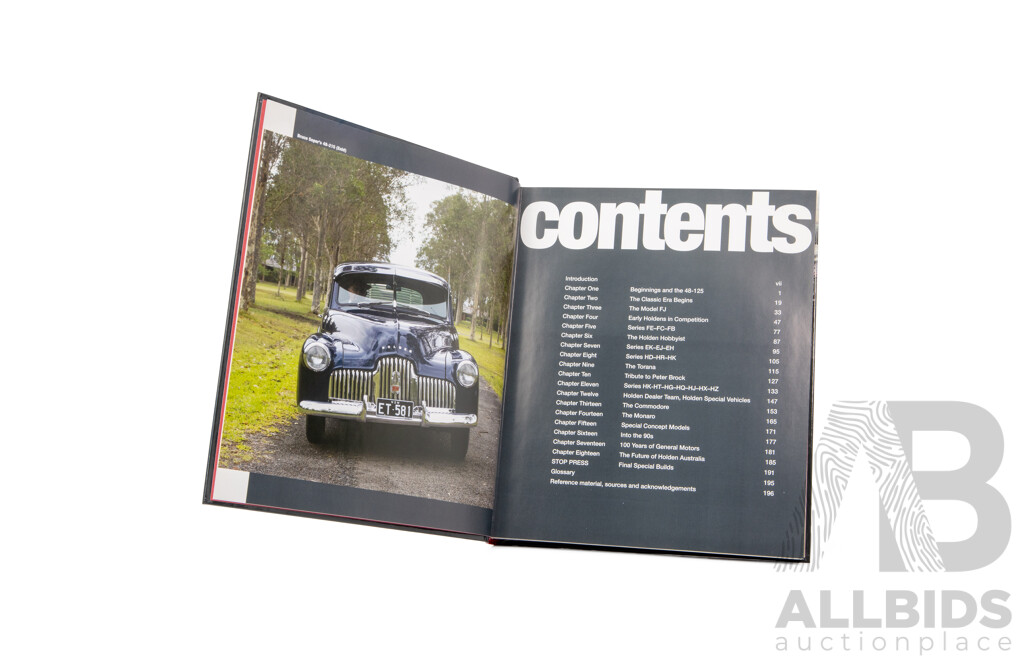 Collection of Five Holden Reference Books