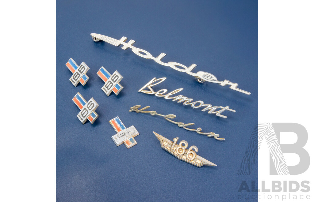 Collection of Vintage Holden Car Badges