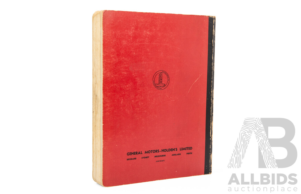 Vintage Holden 'FE and FC Series' Shop Manual
