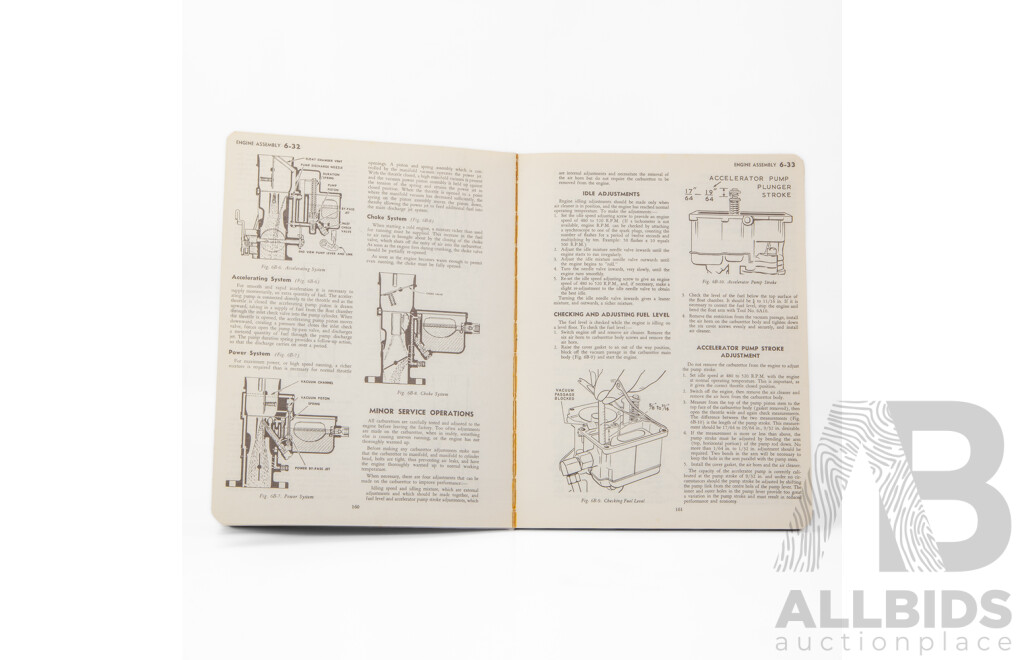Vintage Holden 'FE and FC Series' Shop Manual