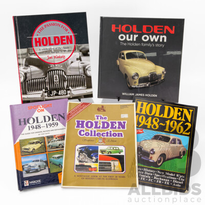 Collection of Five Holden Reference Books