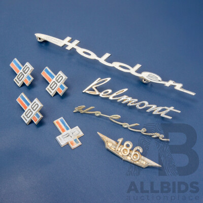 Collection of Vintage Holden Car Badges