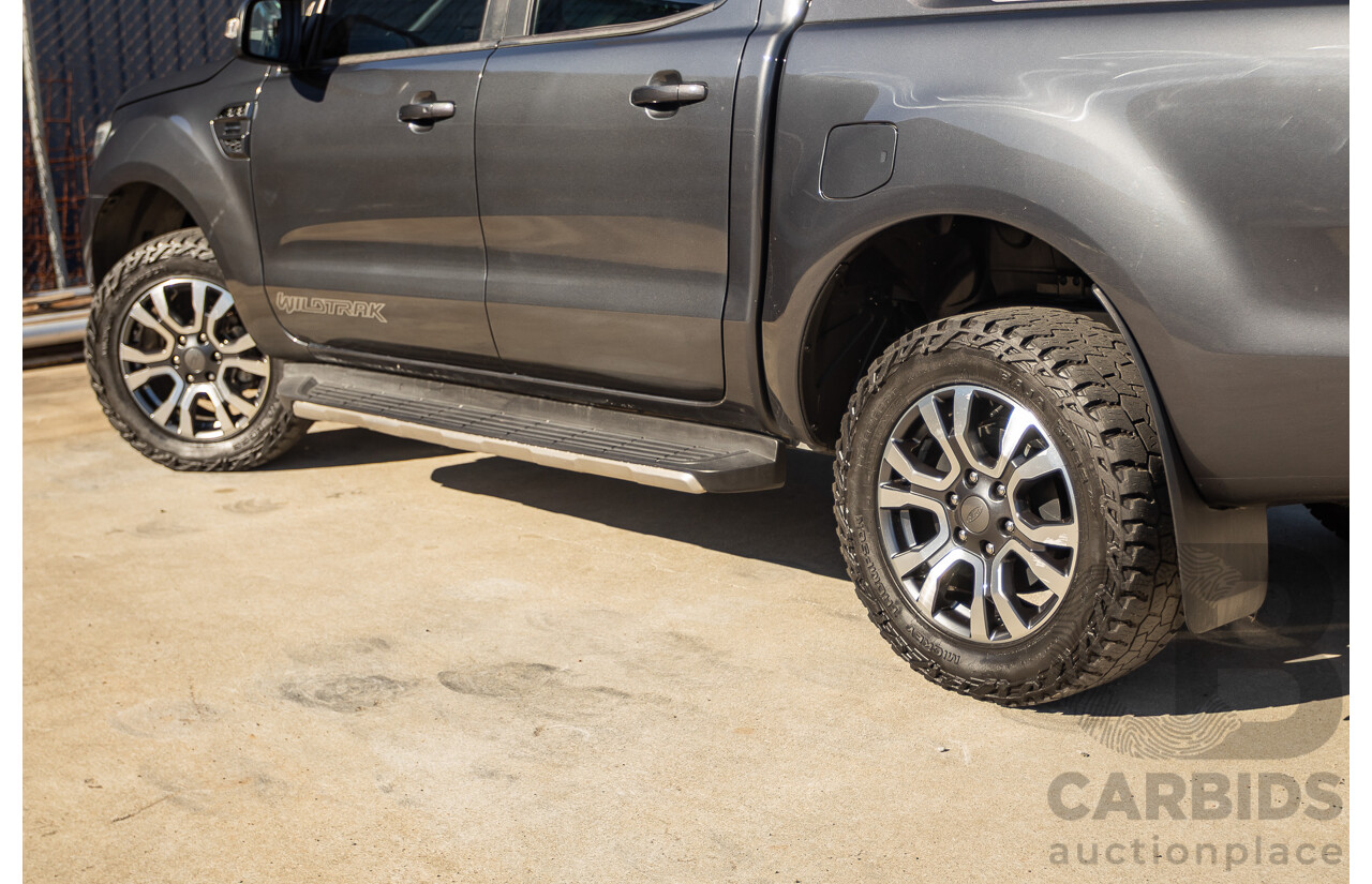 09/2019 Ford Ranger Wildtrak 2.0 (4x4) PX MKIII MY19 Double Cab P/Up Grey Bi-Turbo Diesel 2.0L