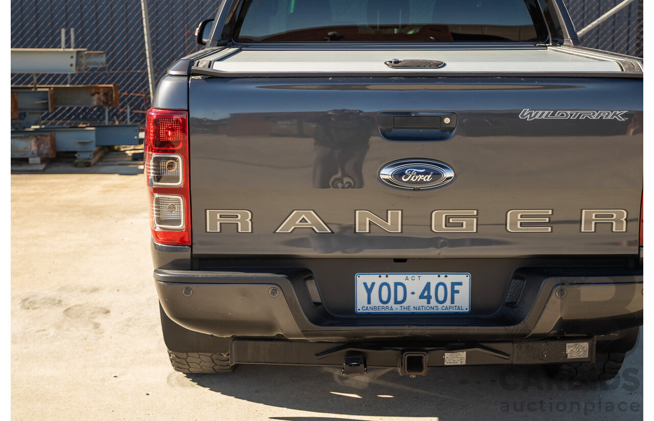 09/2019 Ford Ranger Wildtrak 2.0 (4x4) PX MKIII MY19 Double Cab P/Up Grey Bi-Turbo Diesel 2.0L