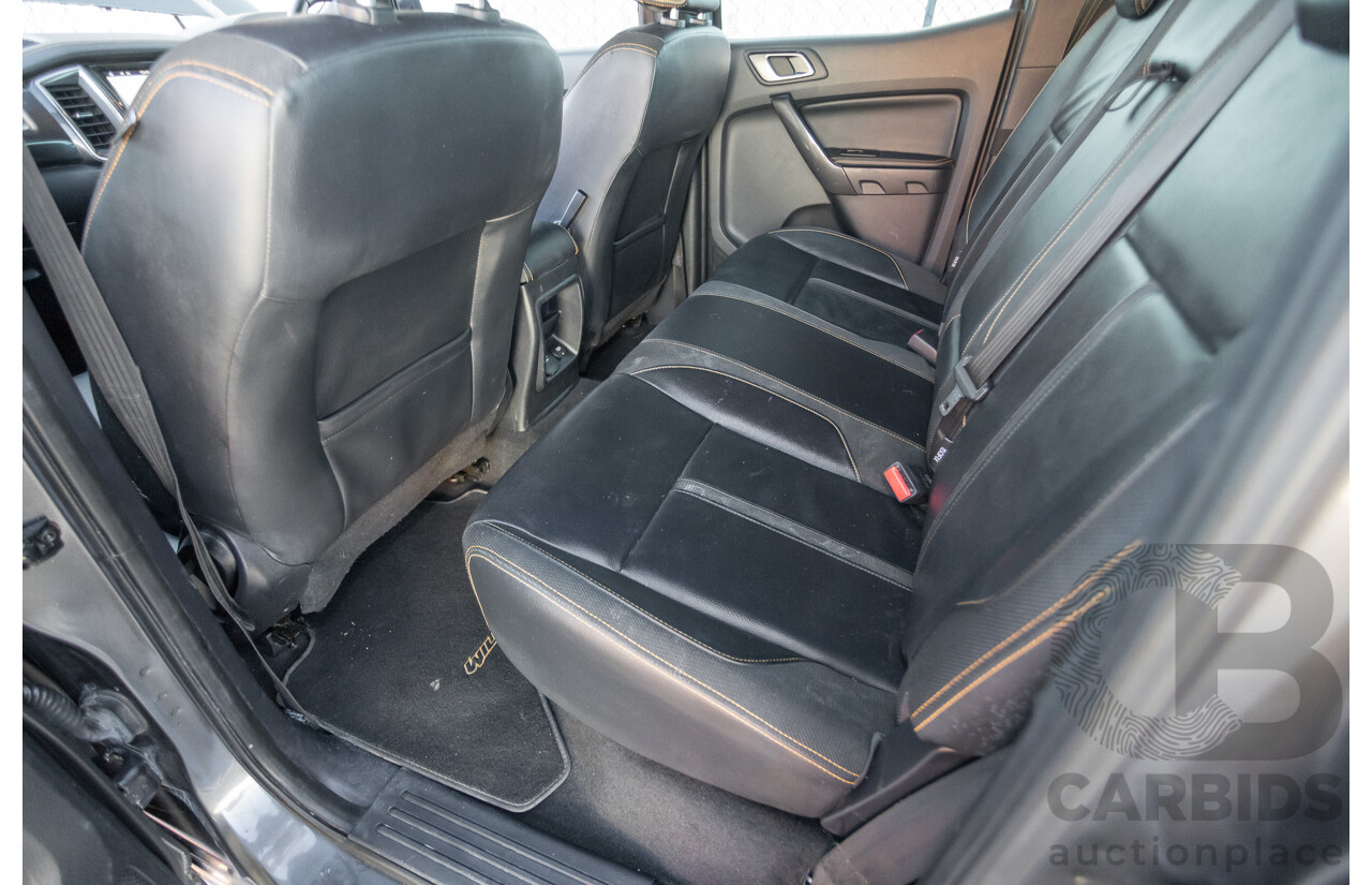 09/2019 Ford Ranger Wildtrak 2.0 (4x4) PX MKIII MY19 Double Cab P/Up Grey Bi-Turbo Diesel 2.0L
