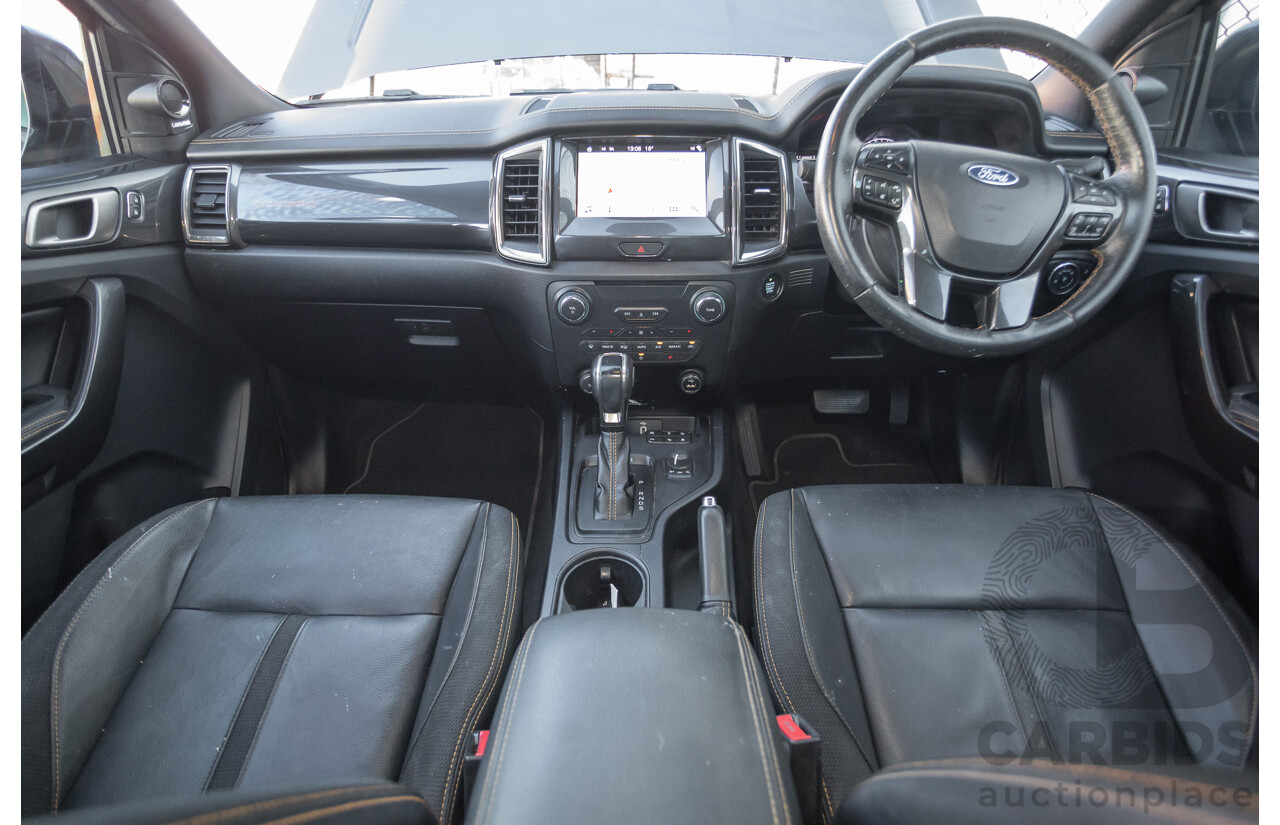09/2019 Ford Ranger Wildtrak 2.0 (4x4) PX MKIII MY19 Double Cab P/Up Grey Bi-Turbo Diesel 2.0L
