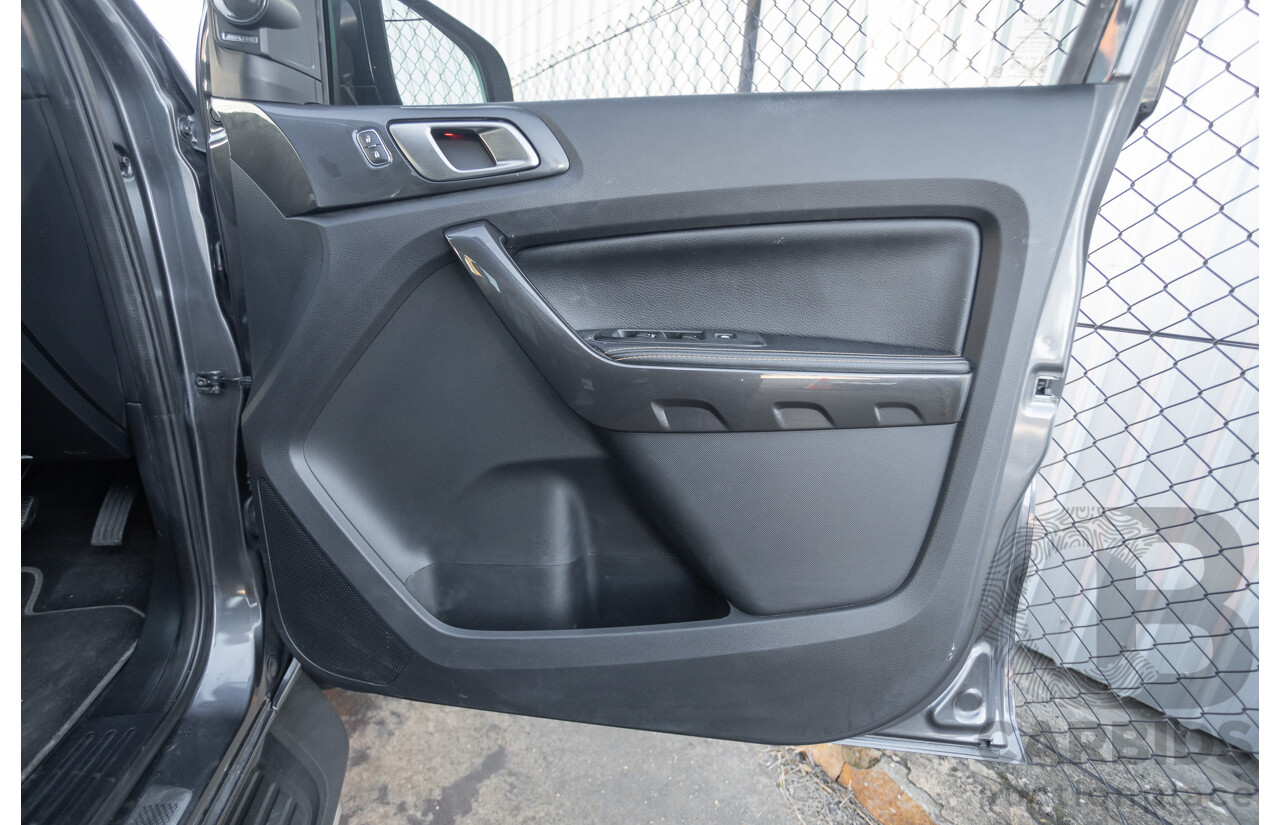 09/2019 Ford Ranger Wildtrak 2.0 (4x4) PX MKIII MY19 Double Cab P/Up Grey Bi-Turbo Diesel 2.0L
