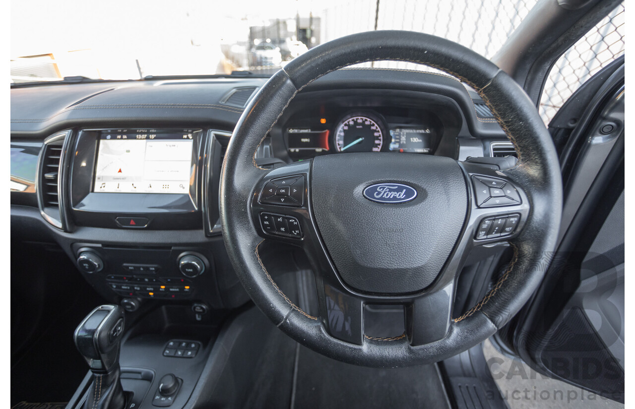 09/2019 Ford Ranger Wildtrak 2.0 (4x4) PX MKIII MY19 Double Cab P/Up Grey Bi-Turbo Diesel 2.0L