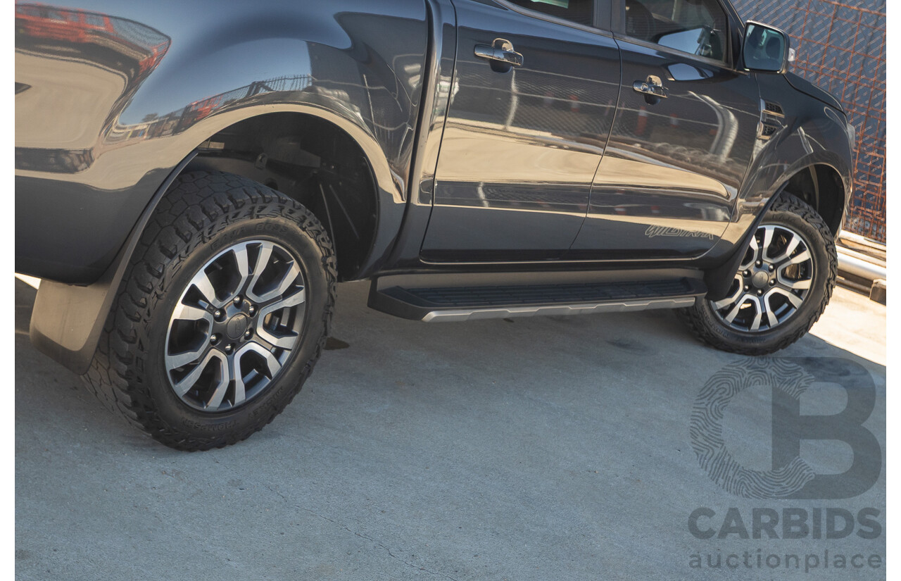 09/2019 Ford Ranger Wildtrak 2.0 (4x4) PX MKIII MY19 Double Cab P/Up Grey Bi-Turbo Diesel 2.0L