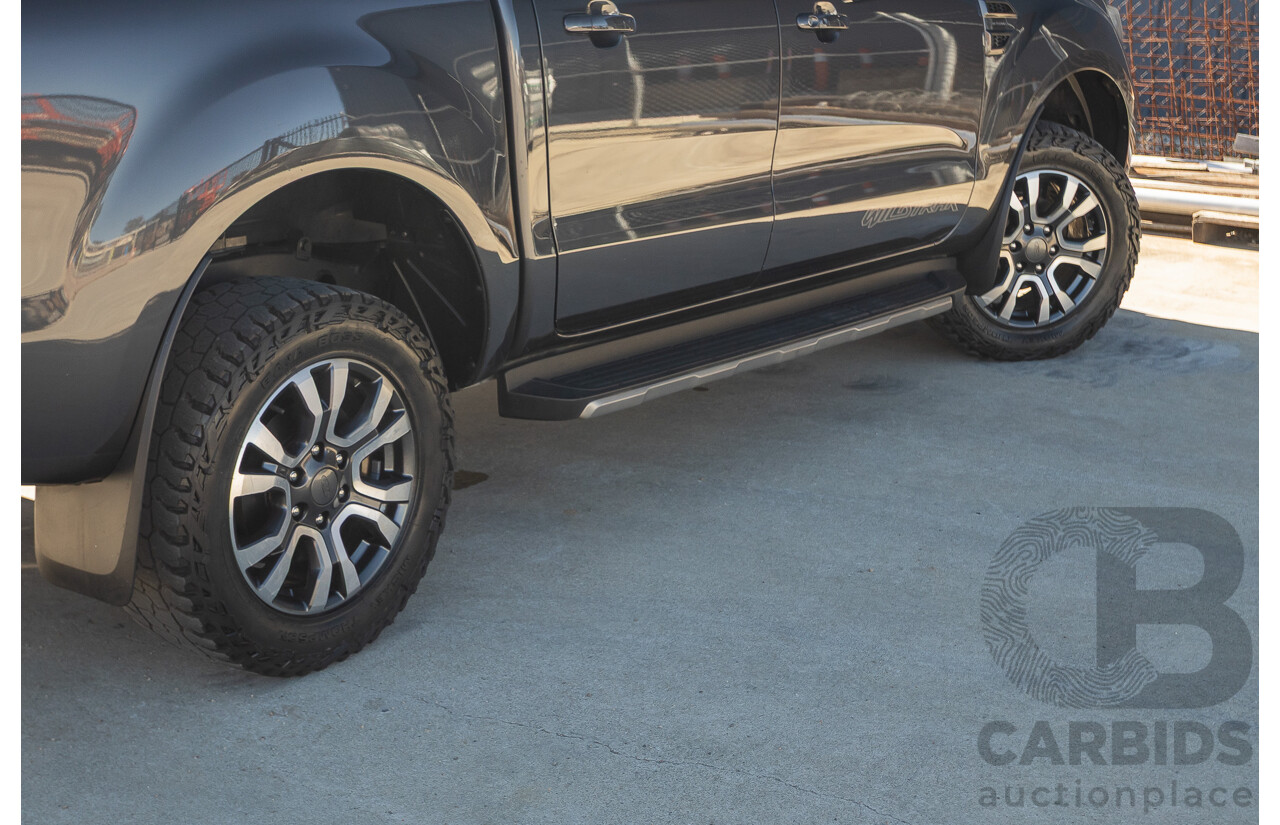 09/2019 Ford Ranger Wildtrak 2.0 (4x4) PX MKIII MY19 Double Cab P/Up Grey Bi-Turbo Diesel 2.0L