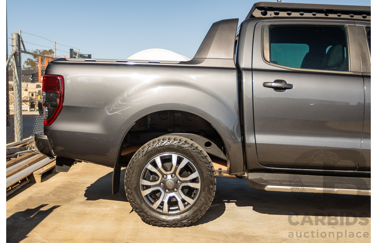 09/2019 Ford Ranger Wildtrak 2.0 (4x4) PX MKIII MY19 Double Cab P/Up Grey Bi-Turbo Diesel 2.0L