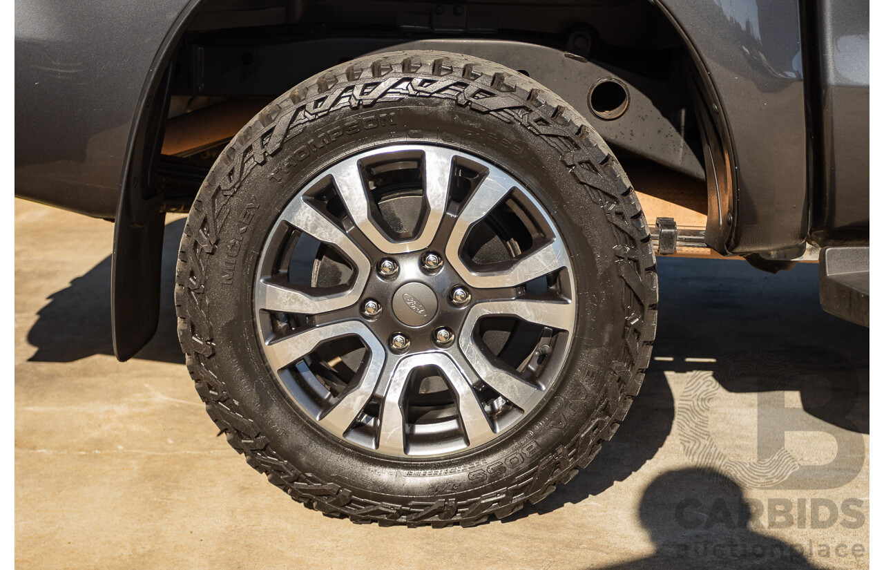 09/2019 Ford Ranger Wildtrak 2.0 (4x4) PX MKIII MY19 Double Cab P/Up Grey Bi-Turbo Diesel 2.0L