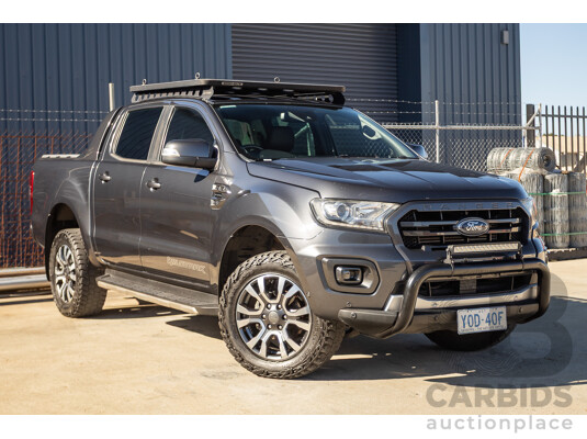 09/2019 Ford Ranger Wildtrak 2.0 (4x4) PX MKIII MY19 Double Cab P/Up Grey Bi-Turbo Diesel 2.0L