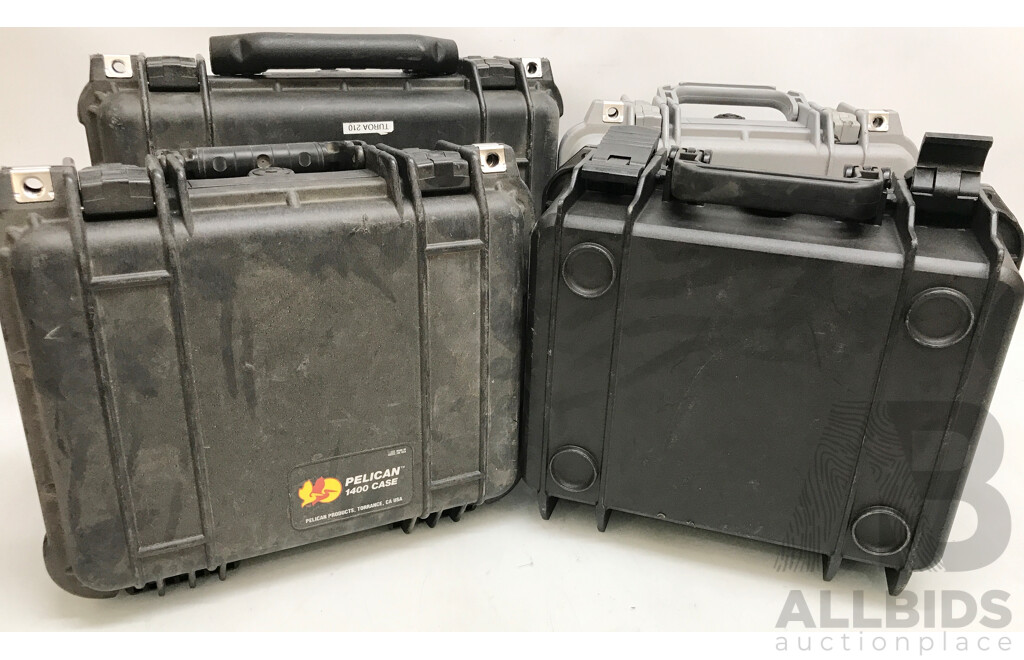 Assorted Pelican Protector Cases - Lot of 6