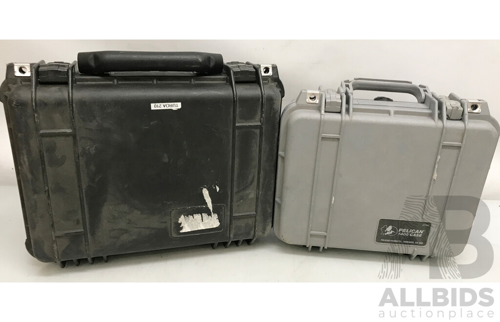 Assorted Pelican Protector Cases - Lot of 6