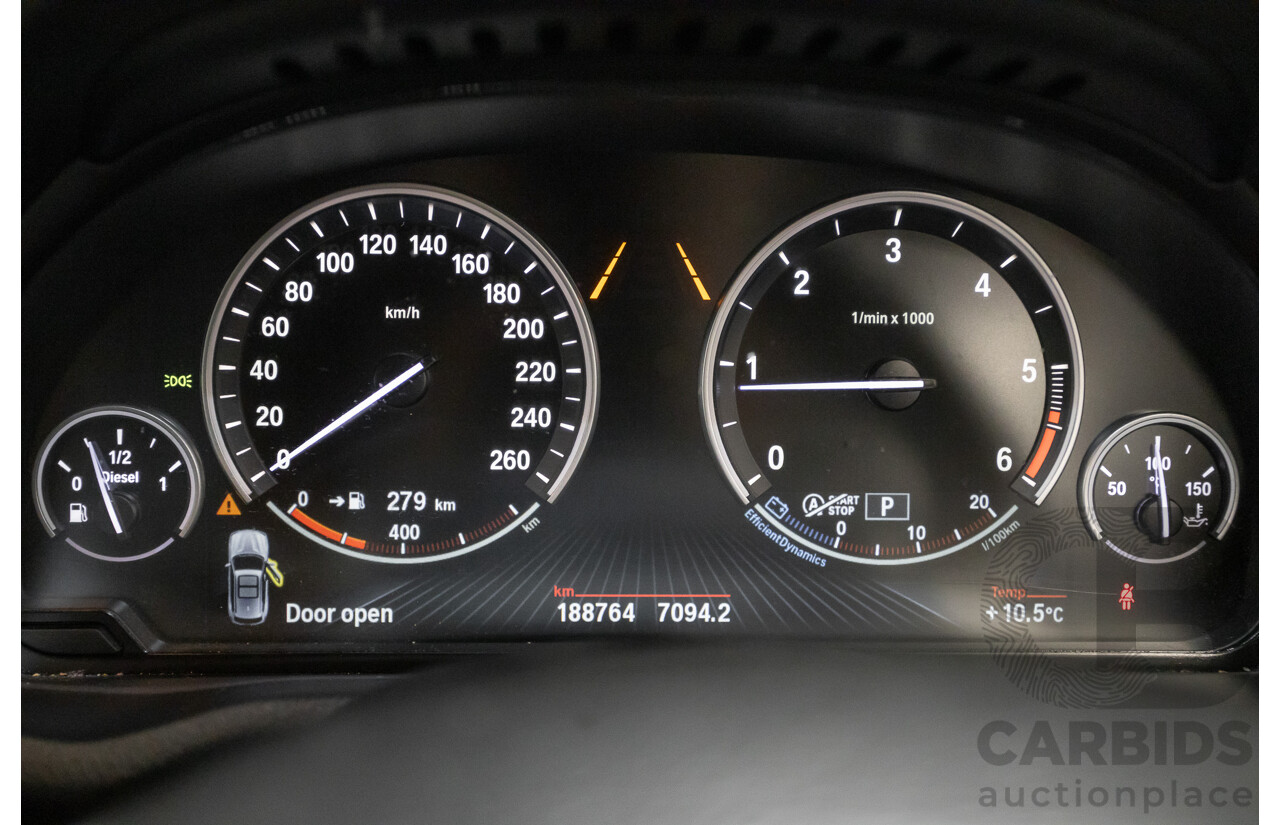 2/2015 BMW X3 xDrive20d (AWD) F25 MY15 4d Wagon Space Grey Metallic Turbo Diesel 2.0L