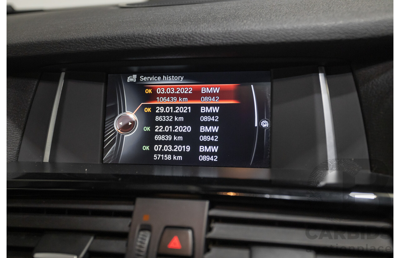 2/2015 BMW X3 xDrive20d (AWD) F25 MY15 4d Wagon Space Grey Metallic Turbo Diesel 2.0L