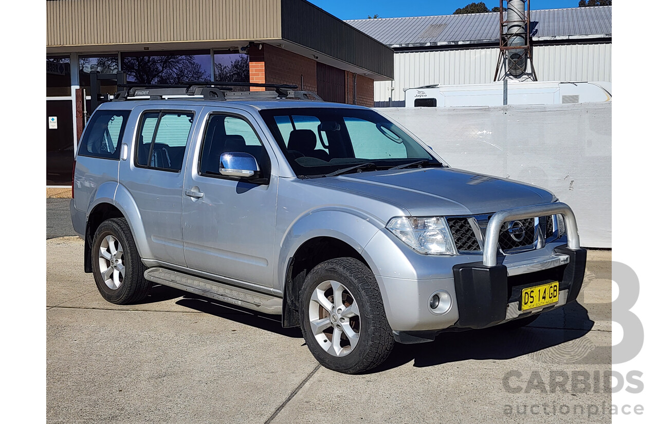 02/2009 Nissan Pathfinder ST-L (4x4) R51 MY07 4d Wagon Silver 2.5L