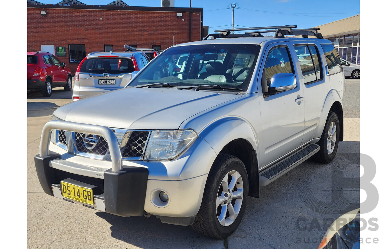 02/2009 Nissan Pathfinder ST-L (4x4) R51 MY07 4d Wagon Silver 2.5L