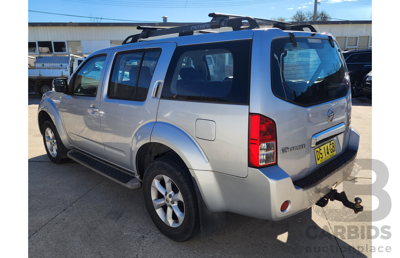 02/2009 Nissan Pathfinder ST-L (4x4) R51 MY07 4d Wagon Silver 2.5L