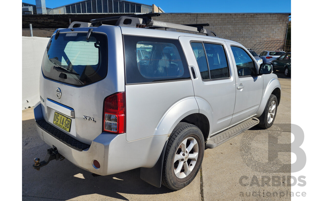 02/2009 Nissan Pathfinder ST-L (4x4) R51 MY07 4d Wagon Silver 2.5L