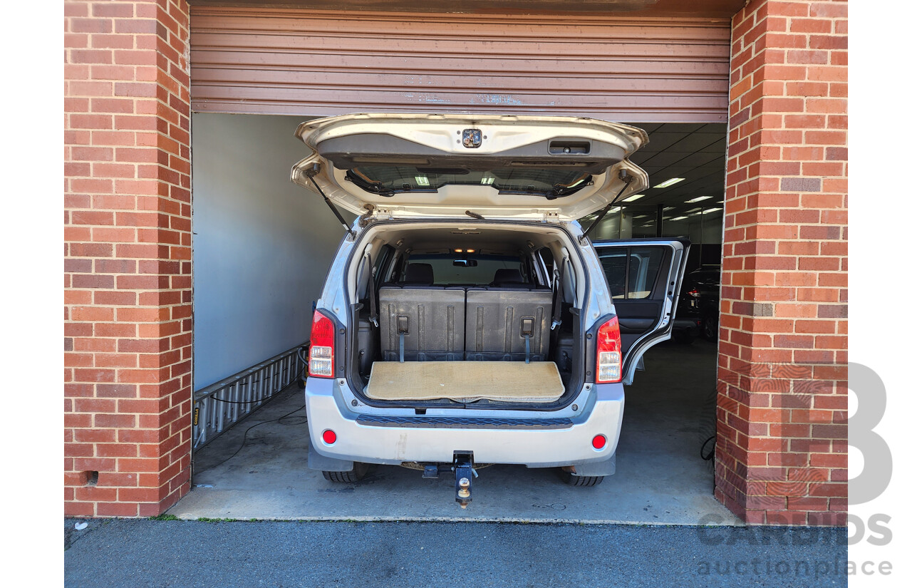 02/2009 Nissan Pathfinder ST-L (4x4) R51 MY07 4d Wagon Silver 2.5L