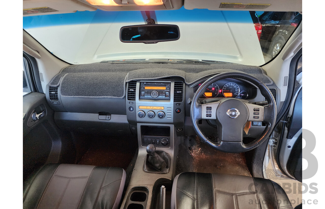 02/2009 Nissan Pathfinder ST-L (4x4) R51 MY07 4d Wagon Silver 2.5L