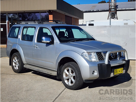 02/2009 Nissan Pathfinder ST-L (4x4) R51 MY07 4d Wagon Silver 2.5L