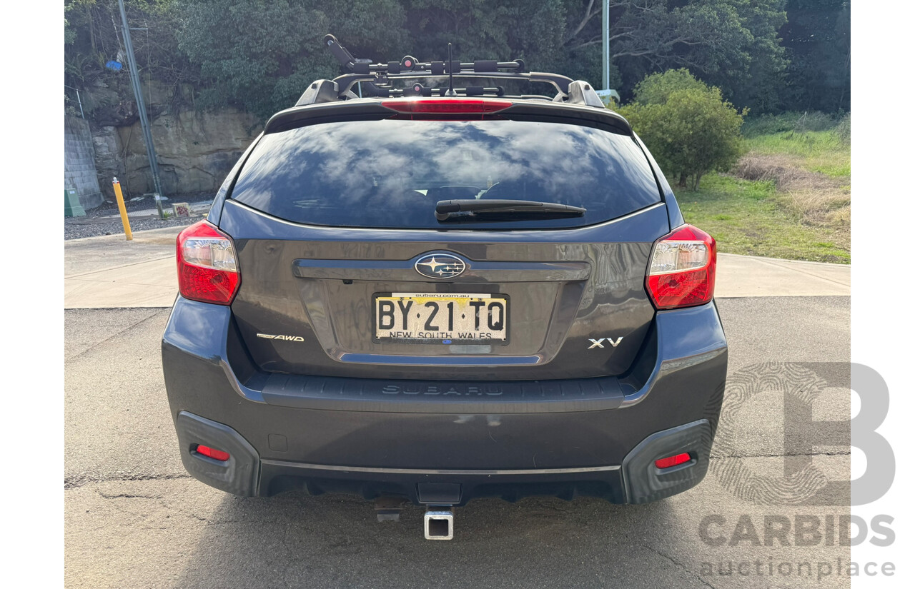 07/2014 Subaru Xv 2.0i-S AWD MY14 4D Wagon Grey 2.0L