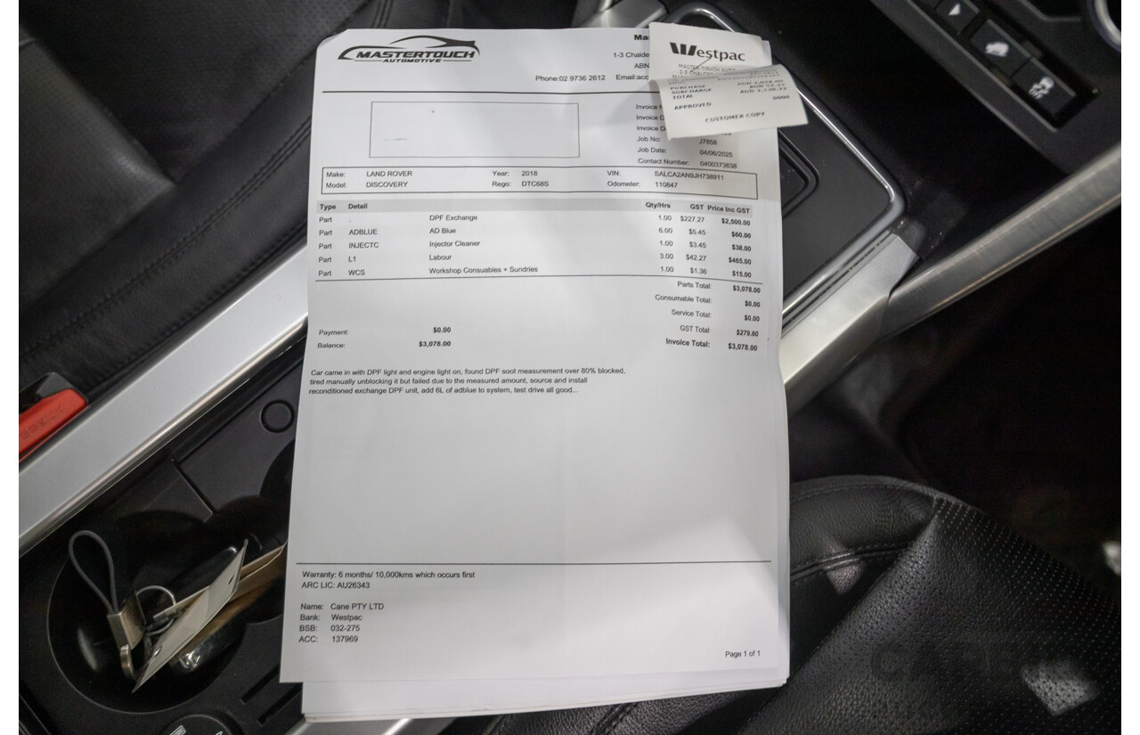 1/2018 Land Rover Discovery Sport TD4 SE 5 (AWD) L550 MY18 4d Wagon Corris Grey Metallic Turbo Diesel 2.0L