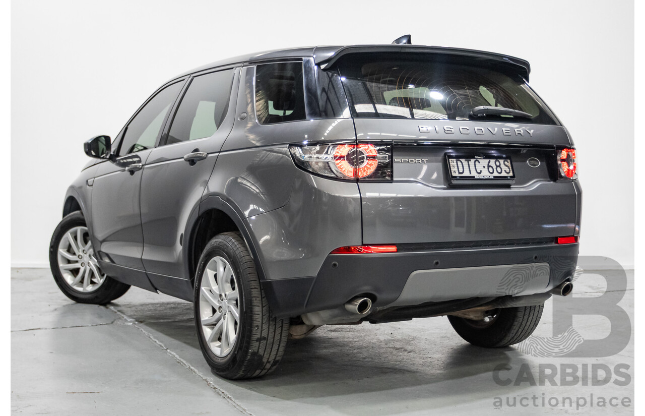 1/2018 Land Rover Discovery Sport TD4 SE 5 (AWD) L550 MY18 4d Wagon Corris Grey Metallic Turbo Diesel 2.0L