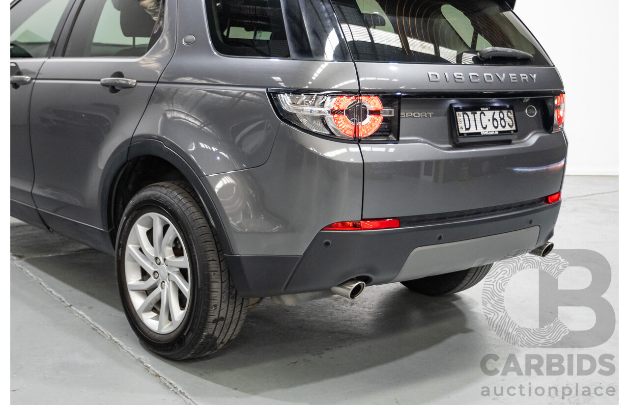 1/2018 Land Rover Discovery Sport TD4 SE 5 (AWD) L550 MY18 4d Wagon Corris Grey Metallic Turbo Diesel 2.0L