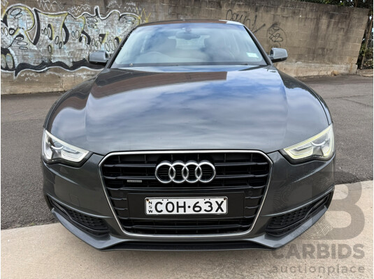 10/2012 Audi A5 SPORTBACK 3.0 TDI QUATTRO (AWD) 8T MY12 5D Hatchback Daytona Gray Pearlescent Turbo Diesel 3.0L