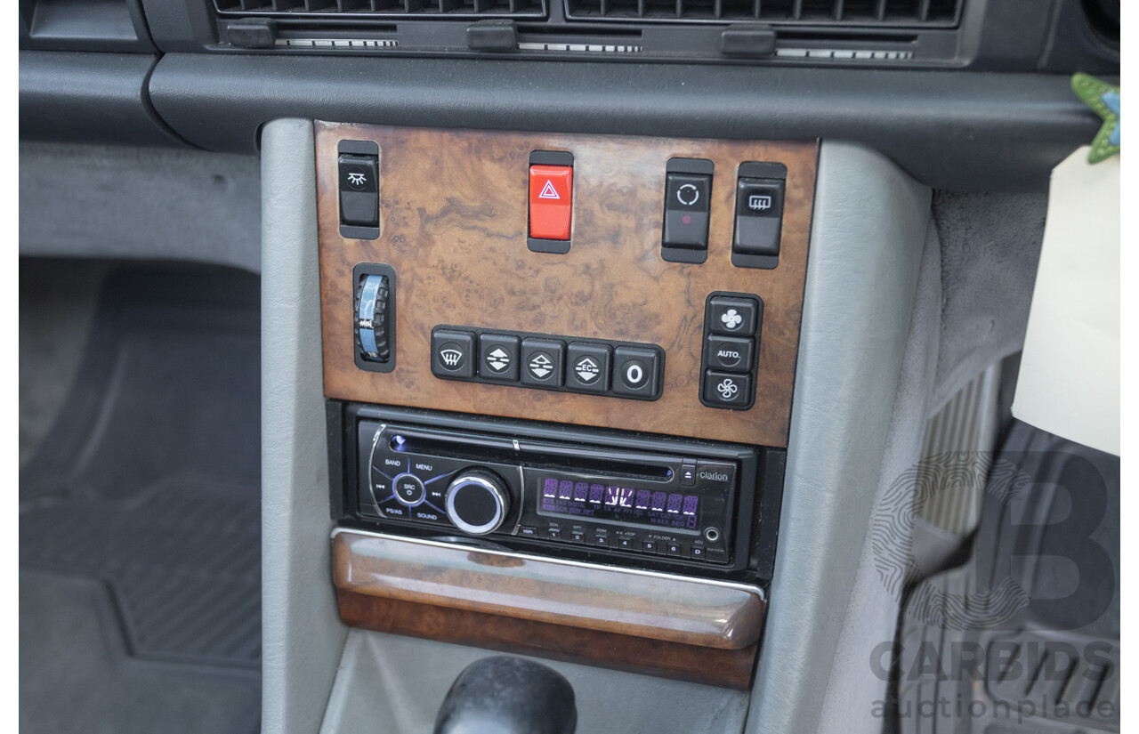 4/1988 Mercedes-Benz 300SE W126 4d Sedan Arctic White 3.0L