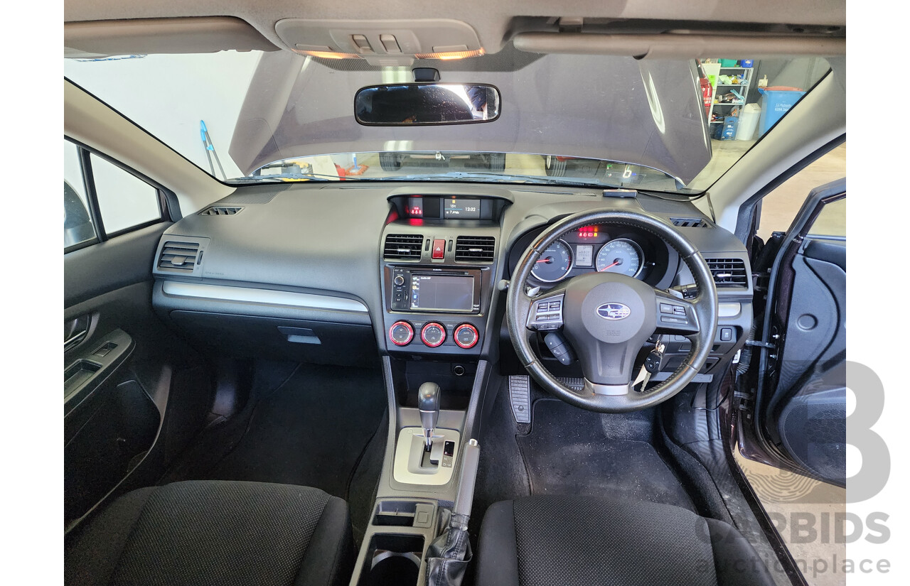 07/2012 Subaru Impreza 2.0i-L (awd) MY12 5d Hatchback Purple 2.0L