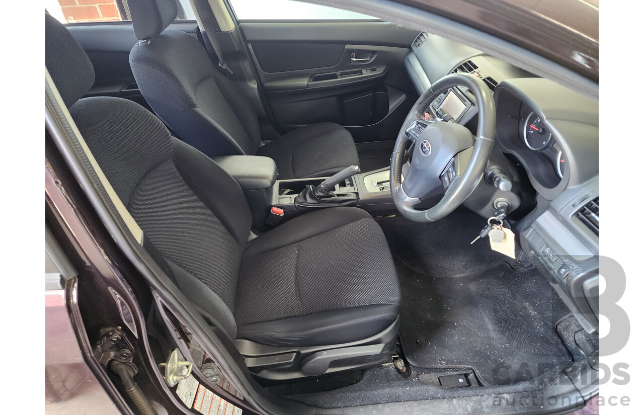 07/2012 Subaru Impreza 2.0i-L (awd) MY12 5d Hatchback Purple 2.0L