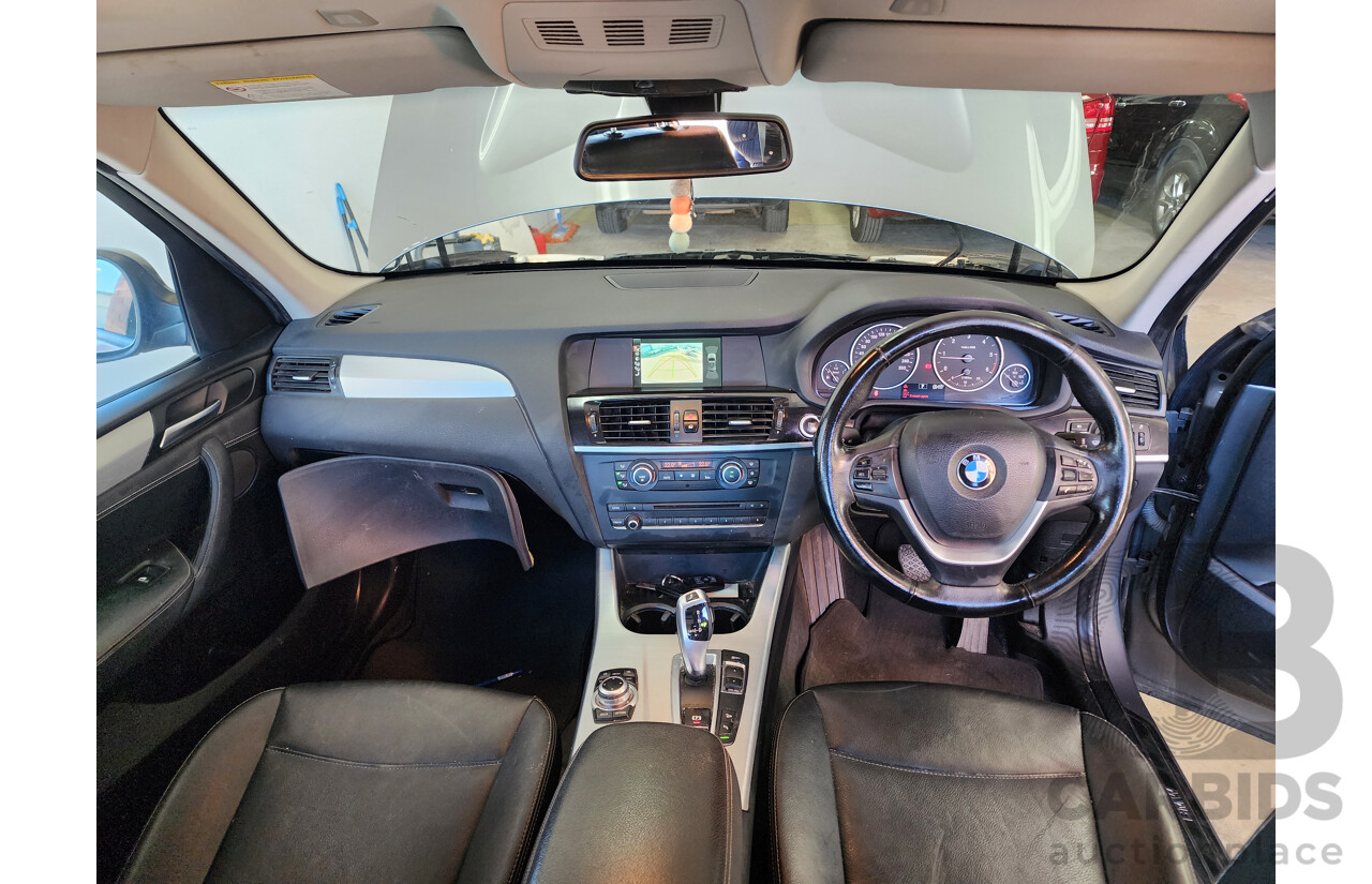 07/2012 Bmw X3 Xdrive 20d F25 4d Wagon Grey 2.0L