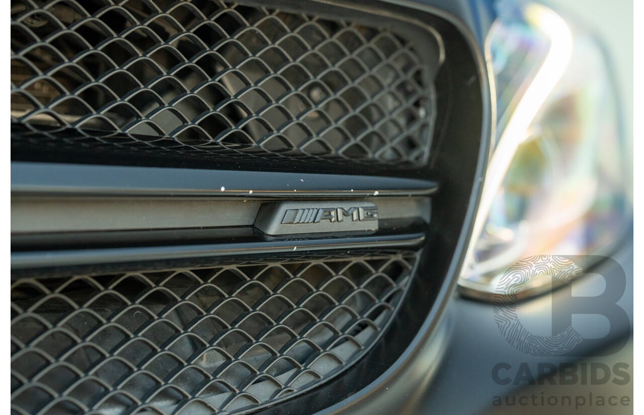 07/2015 Mercedes Benz C63 S AMG 205 4d Wagon Diamond White / Matte Black Wrap Twin Turbo V8 4.0L