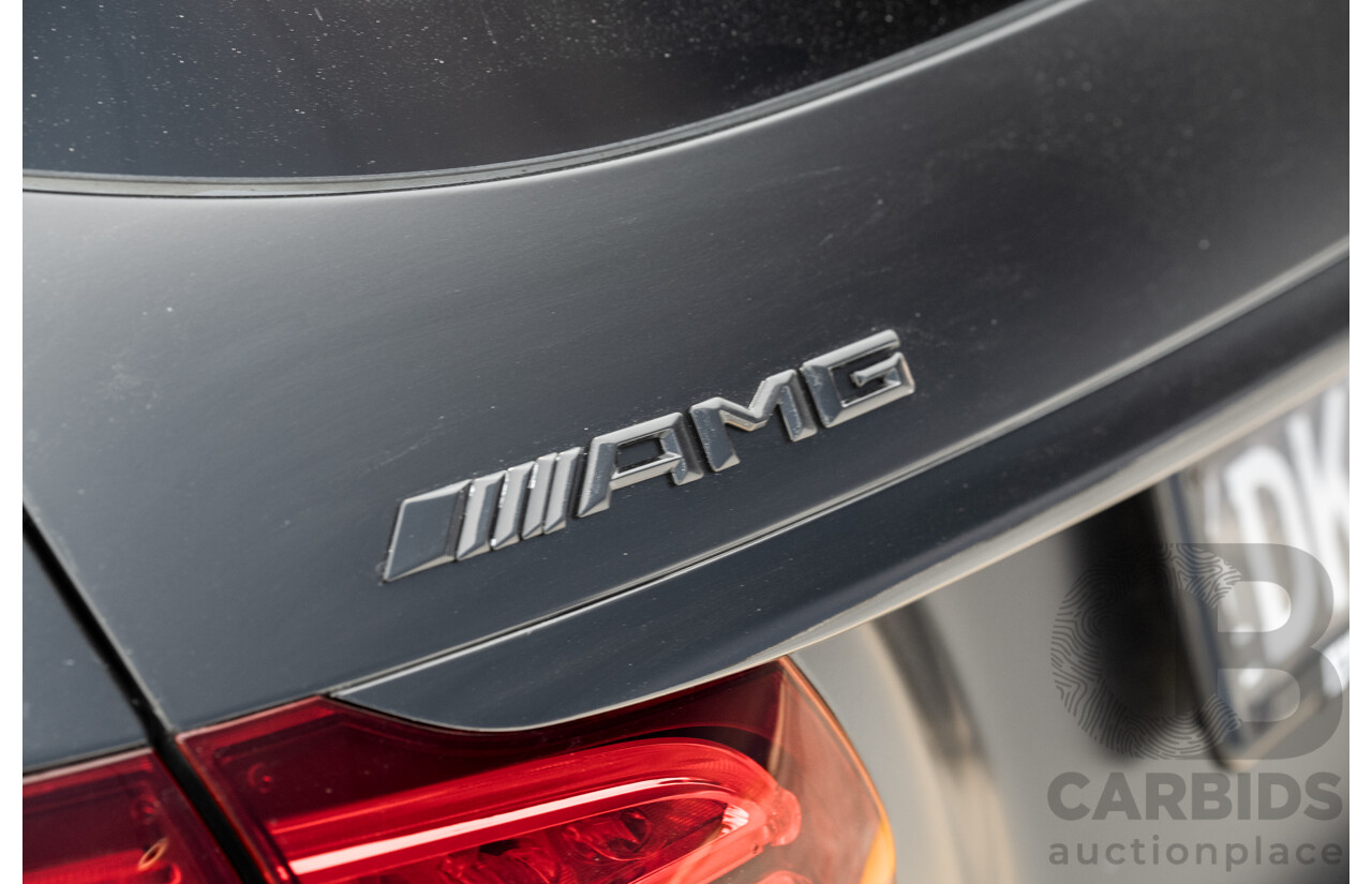 07/2015 Mercedes Benz C63 S AMG 205 4d Wagon Diamond White / Matte Black Wrap Twin Turbo V8 4.0L