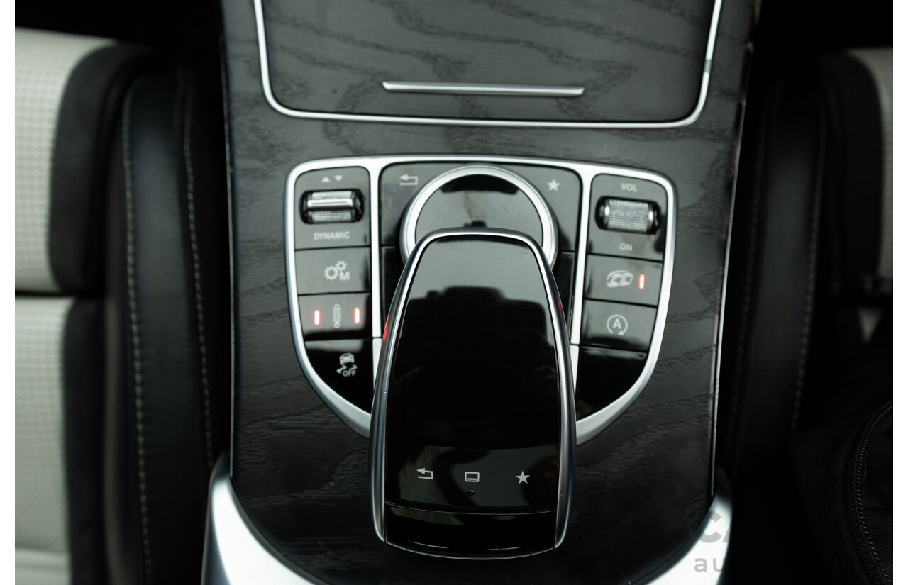 07/2015 Mercedes Benz C63 S AMG 205 4d Wagon Diamond White / Matte Black Wrap Twin Turbo V8 4.0L